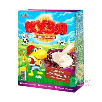 Ertirlik Кузя "Лакомкин" şokolad şarjagazlary, 215 gr