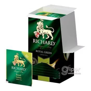 Gök çaý Richard "Royal Green" haltajykly, 2 gr (25 sany)
