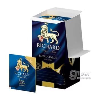 Gara çaý Richard "Royal Ceylon" haltajykly, 25 sany, 50 gr