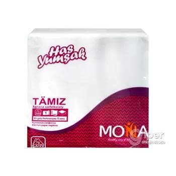 Aşhana salfetkalar Mona "Tämiz", 75 sany