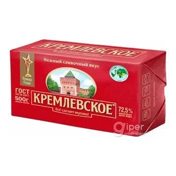 "Кремлевское" ösümlik-ýagly (Halal)  72.5 %, 500 gr