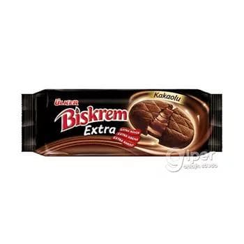 Печенье с начинкой какао крема Ülker "Biskrem Extra" 184 г