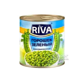 Ýaşyl nohut "Riva" konserwirlenen, 400 gr