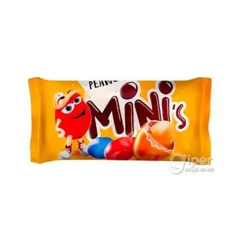Şokolad örtükli nogul arahis "Mini‘s", 40 gr