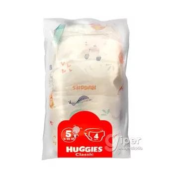 Podguznik Huggies Classic 5 (11-25 kg) 4 sany