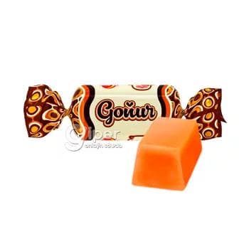 Iriskaly süýjiler Täze aý "Goňur", 250 gr (±15 gr)