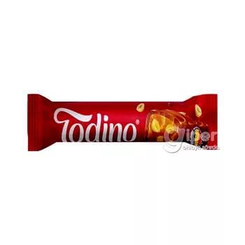 Молочный шоколад батончик "Todino" с ореховой начинкой, 30 гр