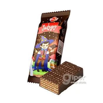 Конфеты вафельные Täze Aý "Jadygöý"шоколадные, 27 гр (1 шт)