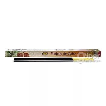 Tüsse bilen ys beriji çöpler Flute "Cedarwood", 8 sany