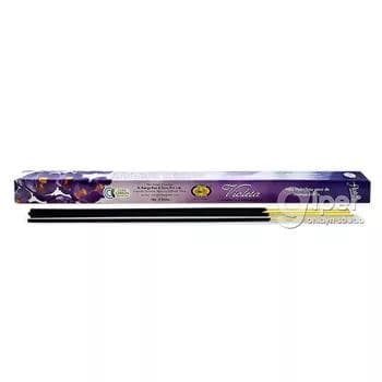 Tüsse bilen ys beriji çöpler Flute "Violet", 8 sany
