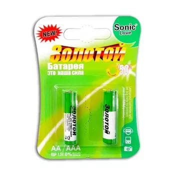 Batareýa "Золотой" R03P, АAА, 1.5V, 2 sany