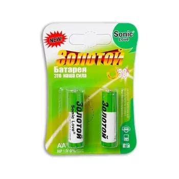 Batareýa "Золотой" R03P, AА, 1.5V, 2 sany