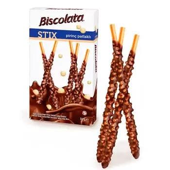 Biscolata Stix Палочки молочным шоколадом, 34 г