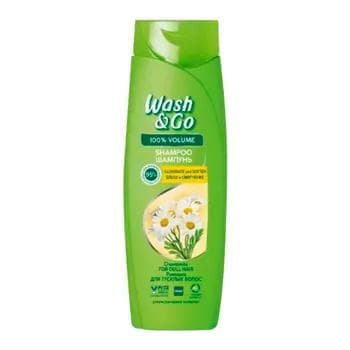 Saç üçin şampun Wash&Go "Çopantelpek" ýadow saçlar üçin, 360 ml