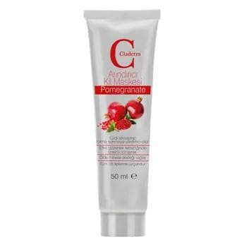 Глиняная маска для лица "Claderm" с запахом граната, 50 мл