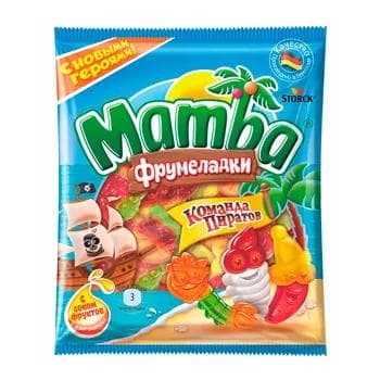 Жевательный мармелад Mamba Фрумеладки "Команда Пиратов", 70 г