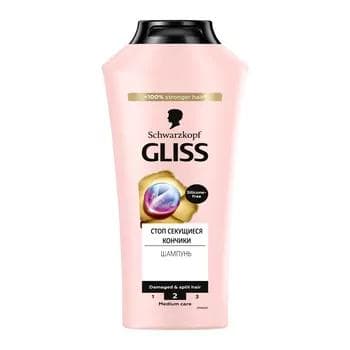 Şampun GLISS KUR "Akwa miracle" adaty we gury saçlar üçin, 400 ml