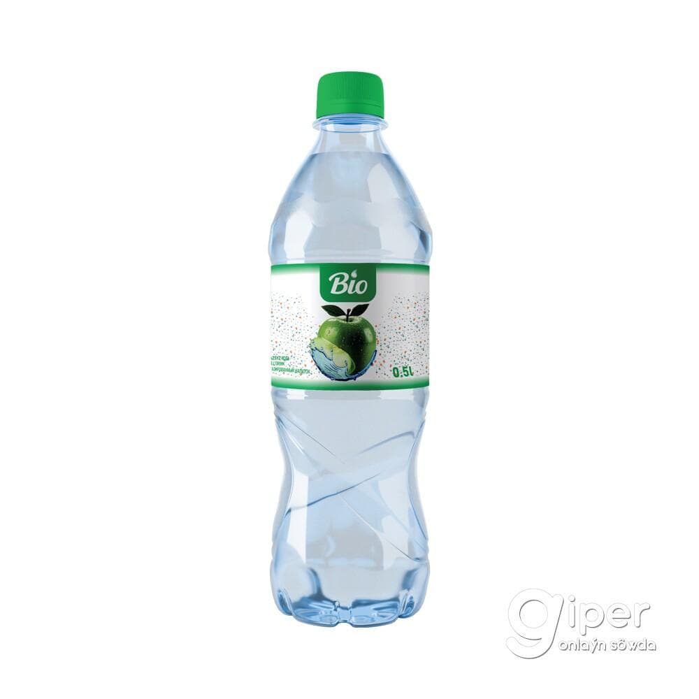 "Bio" alma tagamly arassalanan agyz suwy (gazsyz) 0,5 lt