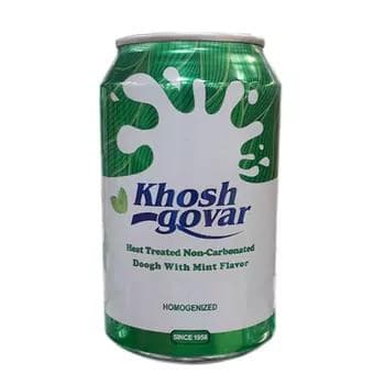 Кисломолочный напиток пахта "Khosh govar" со вкусом мяты, 330 мл