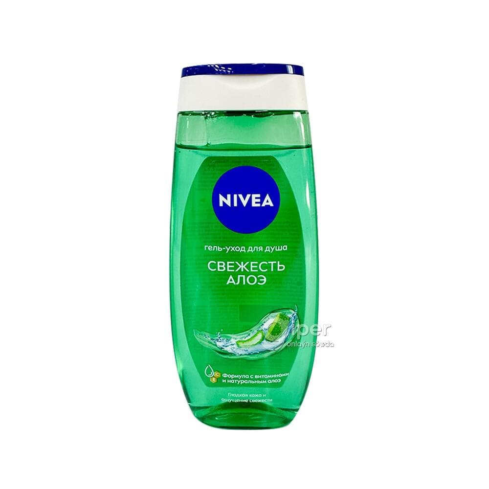 Гель-уход для душа Nivea "Cвежесть Алоэ" 250 мл