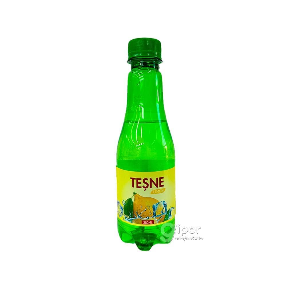 Газированный напиток "Teşne" со вкусом лимона, 250 мл