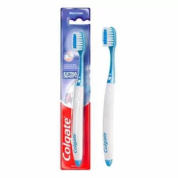 Diş şýotkasy Colgate "Extra Density" täsirli arassalamak üçin, 1 sany (gaty)