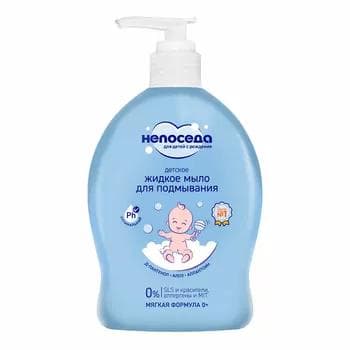 Çagalar üçin suwuk sabyn "Непоседа" dozatorly, 300 ml