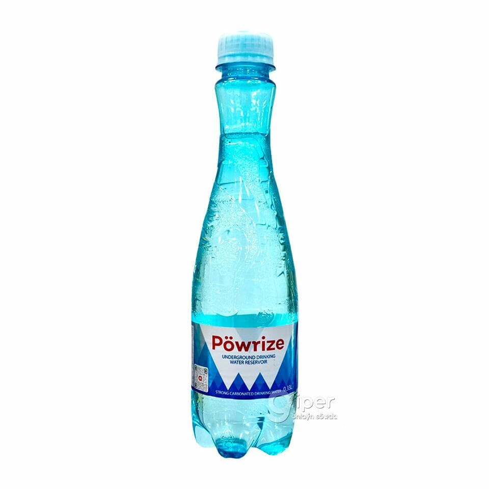 Güýçli gazlandyrylan suw  Arçalyk "Pöwrize", 0.33  lt