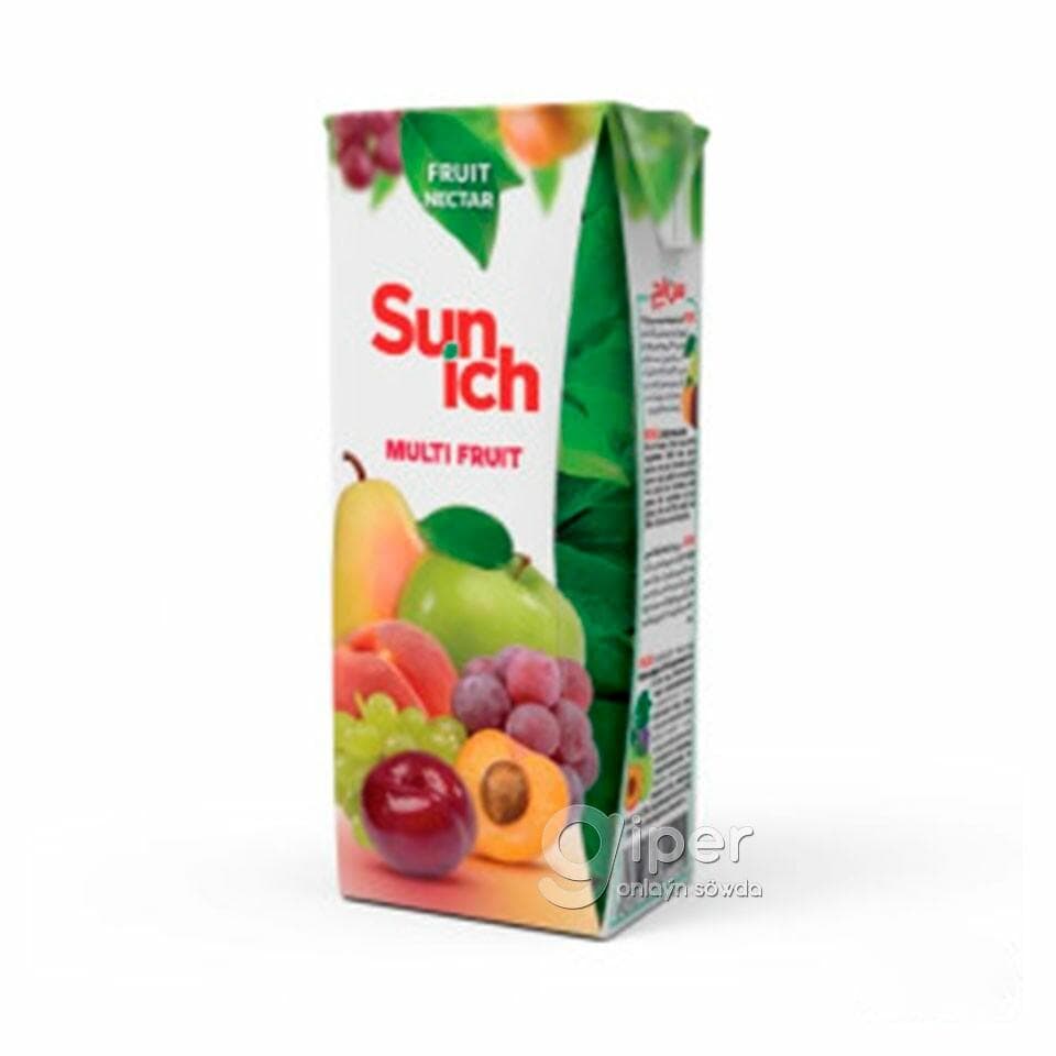 "Sunich" сок мульти фрут, 200 мл