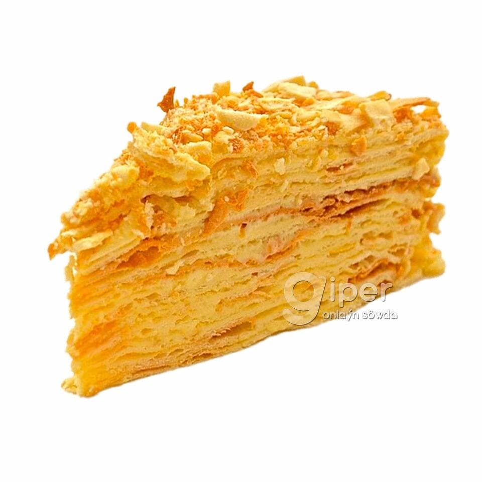 торт "Наполеон" кусок, 400 гр (±50 гр)