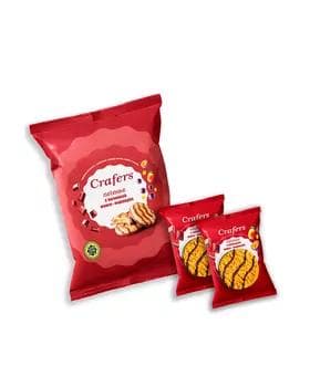 Печенье сдобное "Crafers " со вкусом манго и маракуйя, 300 гр