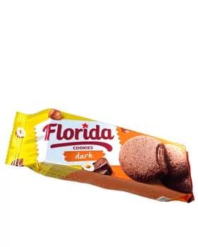 Мягкое кремовое печенье Crafers "Florida Dark" со вкусом шоколада и орехом, 180 г