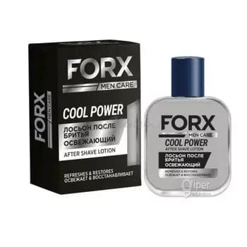 FORX Men Care "Cool Power" лосьон после бритья oсвежающий 100 мл
