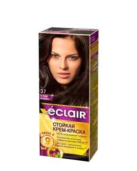 Saç üçin krem-kraska "Eclair" 3.7 Gara Şokolad