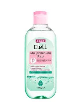 Miselýar suwy Eclair "Elett" aloe ekstraktly, 400 ml