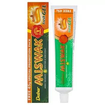 Diş pasta Dabur "Miswak" fresh gel, 135 gr