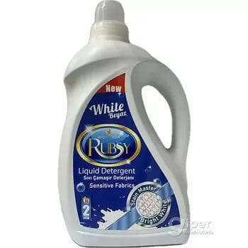 Rubsy "Liquid Detergant - Sıvı çamaşır deterjanı" cтиральный гель  для белого белья 2000 мл