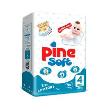 Podguznikler Pine "Soft" Maxi №4 (7-14 kg), 26 sany