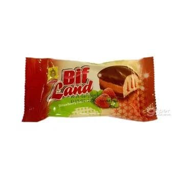 Adrin  “Bif Land- Strawberry Flavored Cake” кекс cо вкусом клубники 30 гр