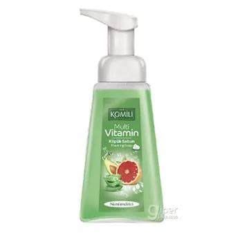 Komili "Multi Vitamin –Foaming Soap-Moisturizer" пенящееся увлажняющее жидкое мыло 250 мл