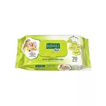 Komili “Soft - Baby Wet Wipes” cалфетки влажные для детей 70 шт
