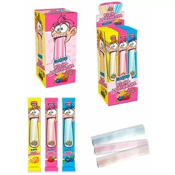 Çeýnelýän zefir (marshmallow) Канди Клаб "Язык-Дразнилка" garyşyk, 13 gr (1 sany)