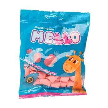 Çeýnelýän kiçijik zefirler Marshmallow Crafers "Mello" ýertudana tagamly, 30 gr