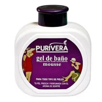 Гель для душа и ванны Purivera "Mousse", 750 мл
