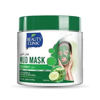 Грязевая маска для лица "Beauty Clinic" огурец, 500 мл