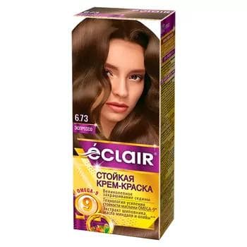 Saç üçin krem-kraska "Eclair" 6.73 Espresso