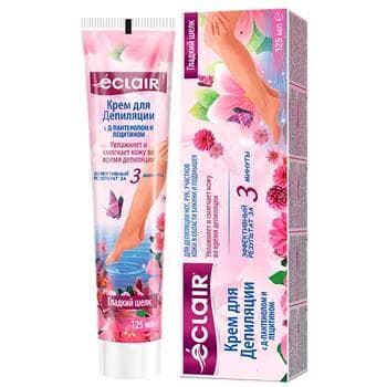Depilýasiýa üçin krem "Eclair" d-pantenolly we lesitinli, 125 ml