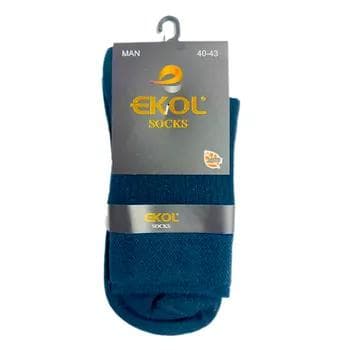 "EKOL socks" erkek jorap, ölçegi 40-43, 1 sany (goýy gök)