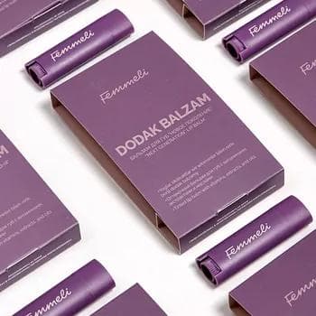 Dodak üçin balzam "Femmeli" goňur mahmal, 5 gr
