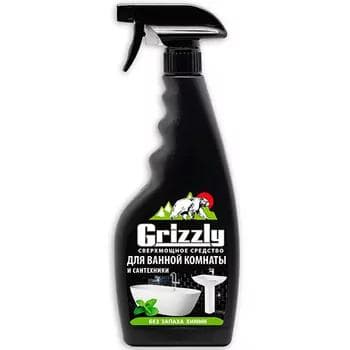 Hammam otagy we santehnika üçin arassalaýjy serişde "Grizzly", 500 ml